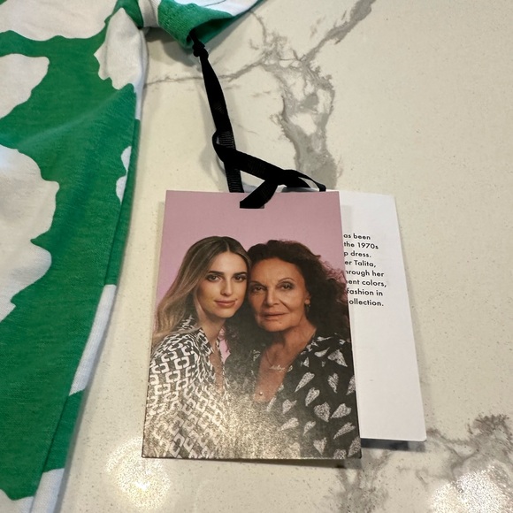 Diane Von Furstenberg for Target green Gingko Onesie - Picture 3 of 4